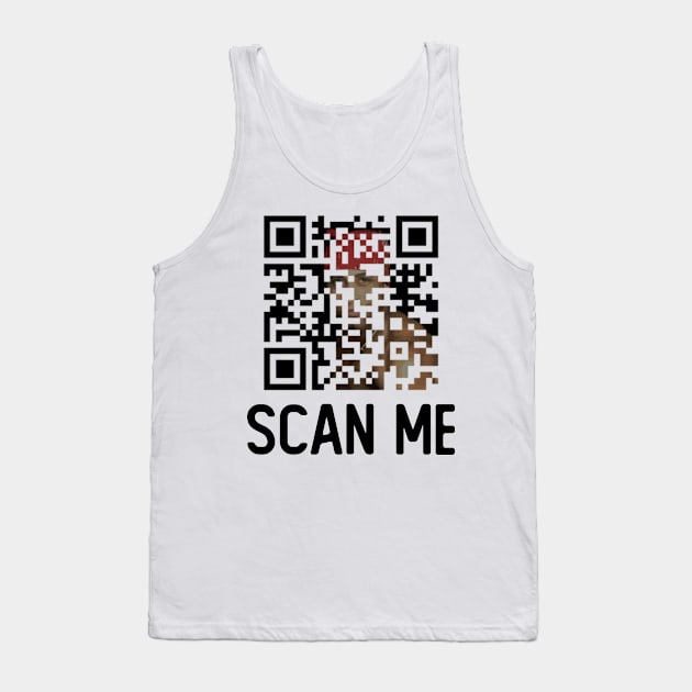 RICARDO MILOS QR CODE Tank Top by giovanniiiii